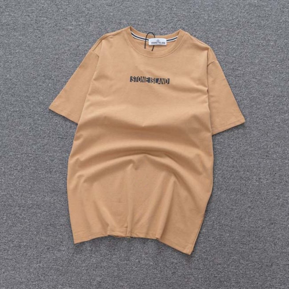 Stone Island  Tan Micro Graphics One T-shirt